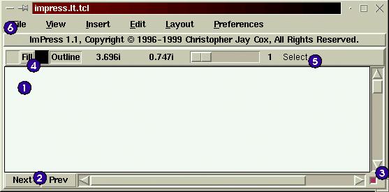ImPress Main Window